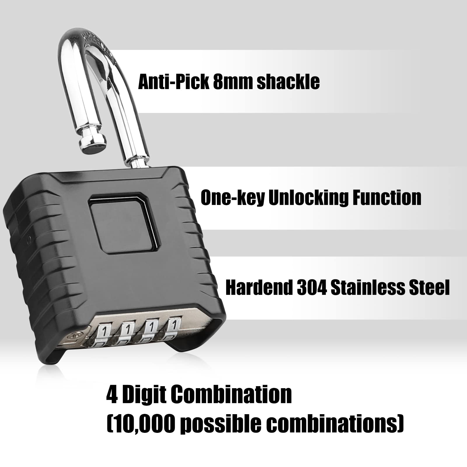 Diyife padlock hidden password setup highlights discreet access control