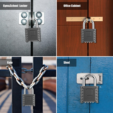 Diyife compact 270g padlock easy to carry on the go.