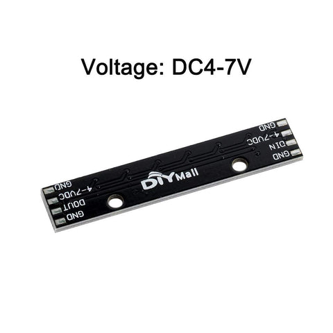 DIYmall LED pixel assembly ready for Arduino or Raspberry Pi control.