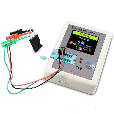 diymore LCR Meter IR decoder demonstrates remote signal decoding