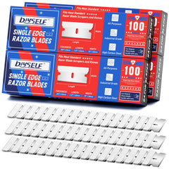 DIYSELF razor blades in four-box packaging protect blades from rust and damage.