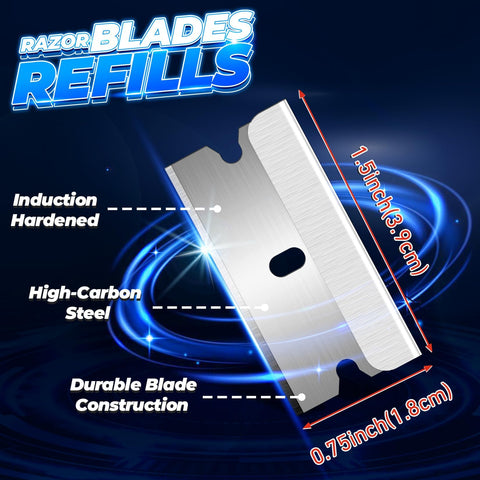 DIYSELF blades fit standard scrapers and utility knives with ease.
