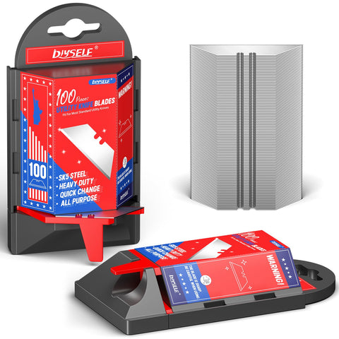 DIYSELF blades in dispenser for organized storage and easy access