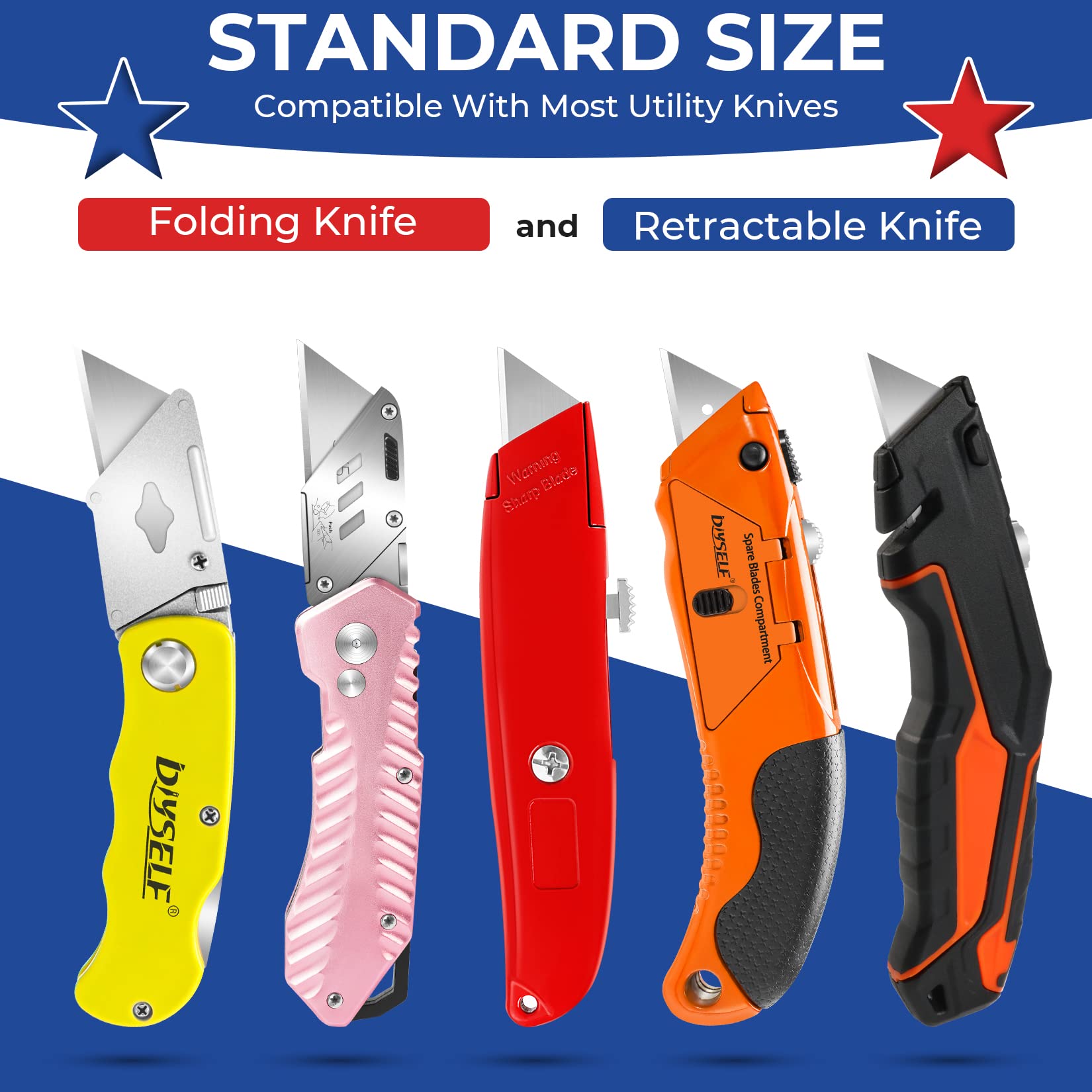 Video guide demonstrates blade replacement for DIYSELF blades