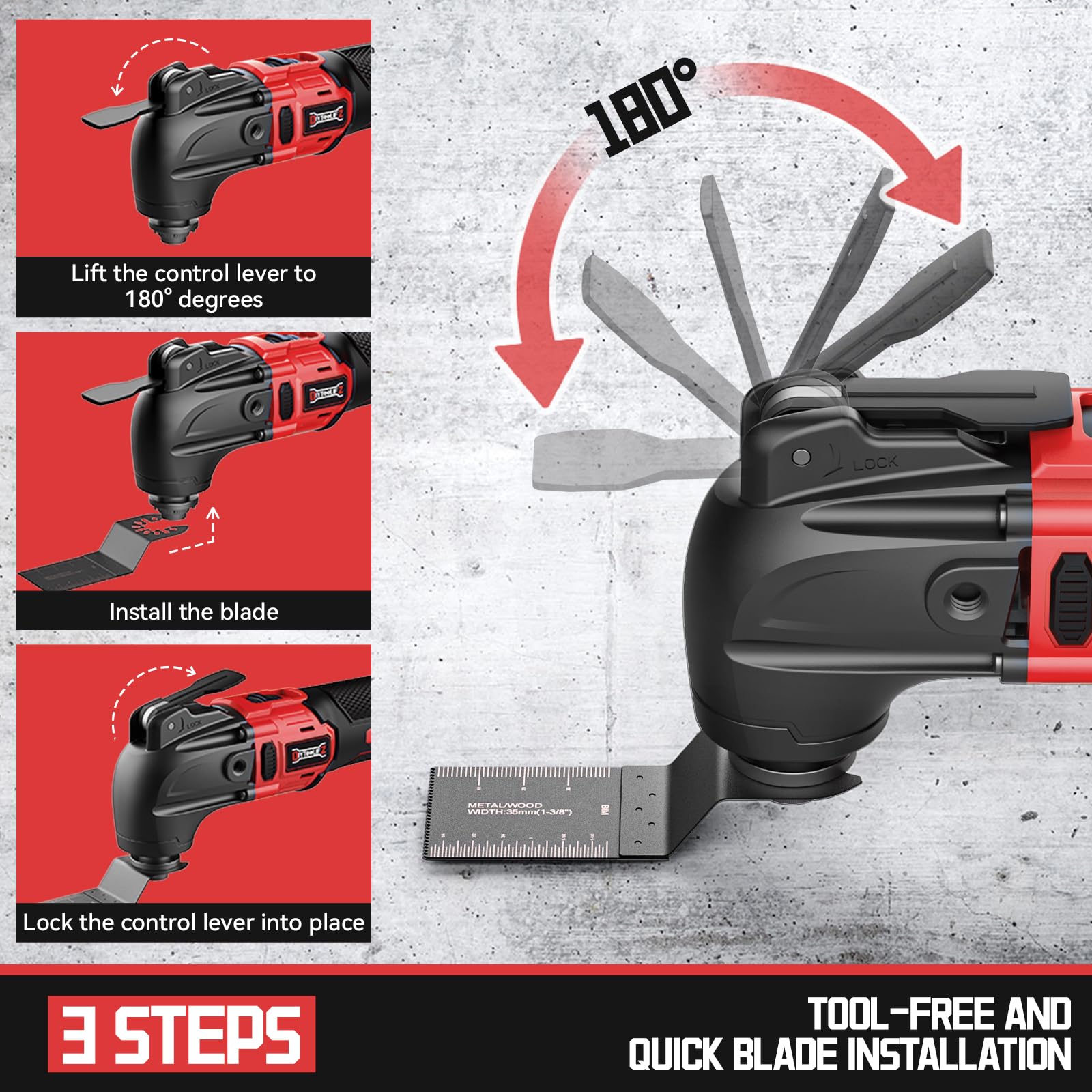 DIYtoolifz 6 speed brushless motor provides efficient control for tasks