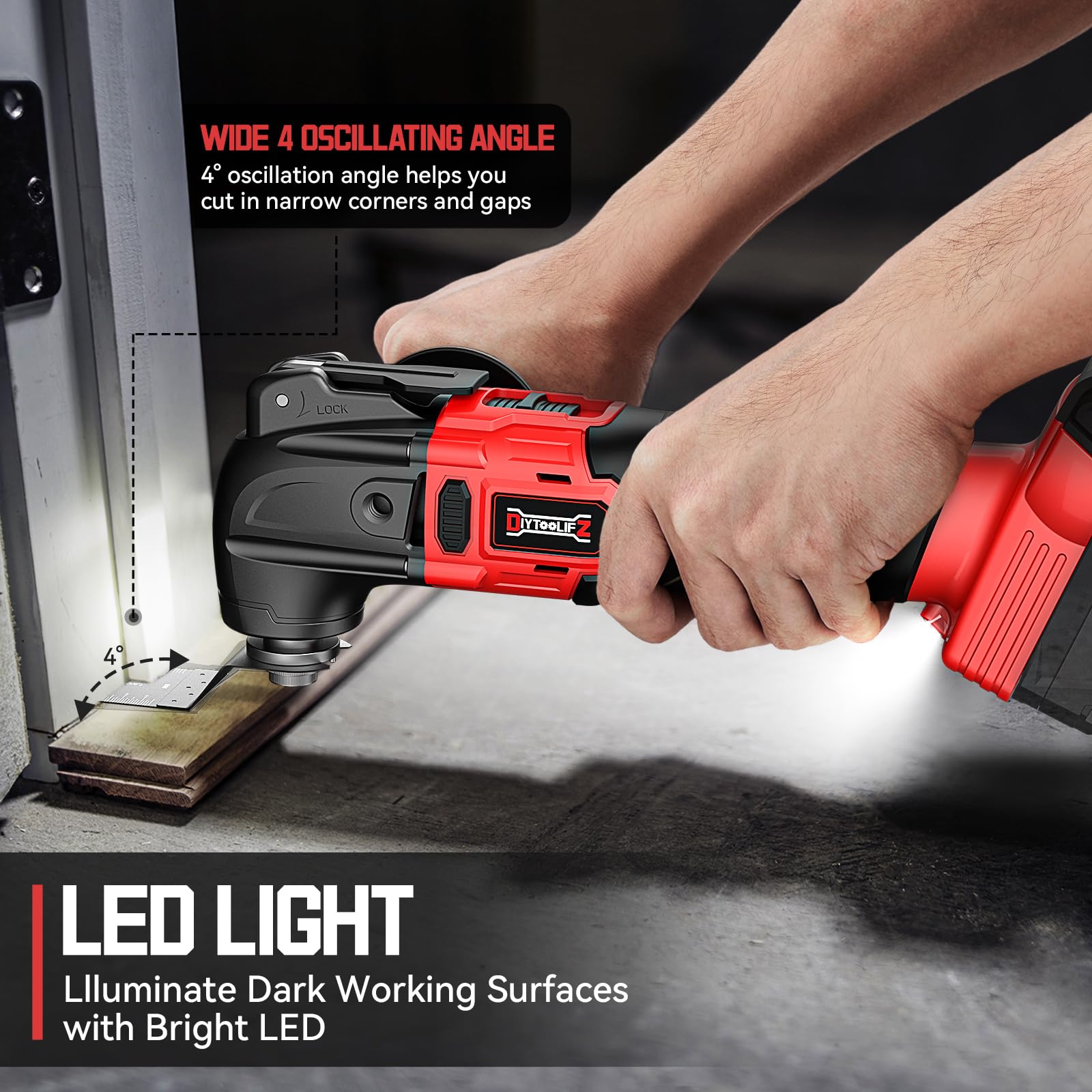 DIYtoolifz auxiliary handle improves grip and control