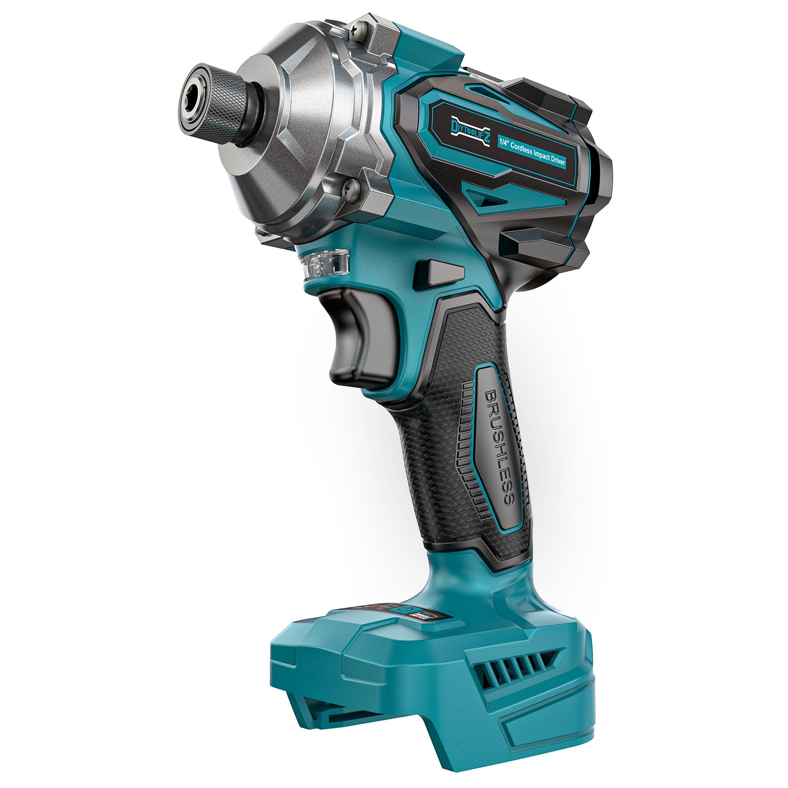 DIYtoolifz compact design aids maneuvering in tight spaces during framing.