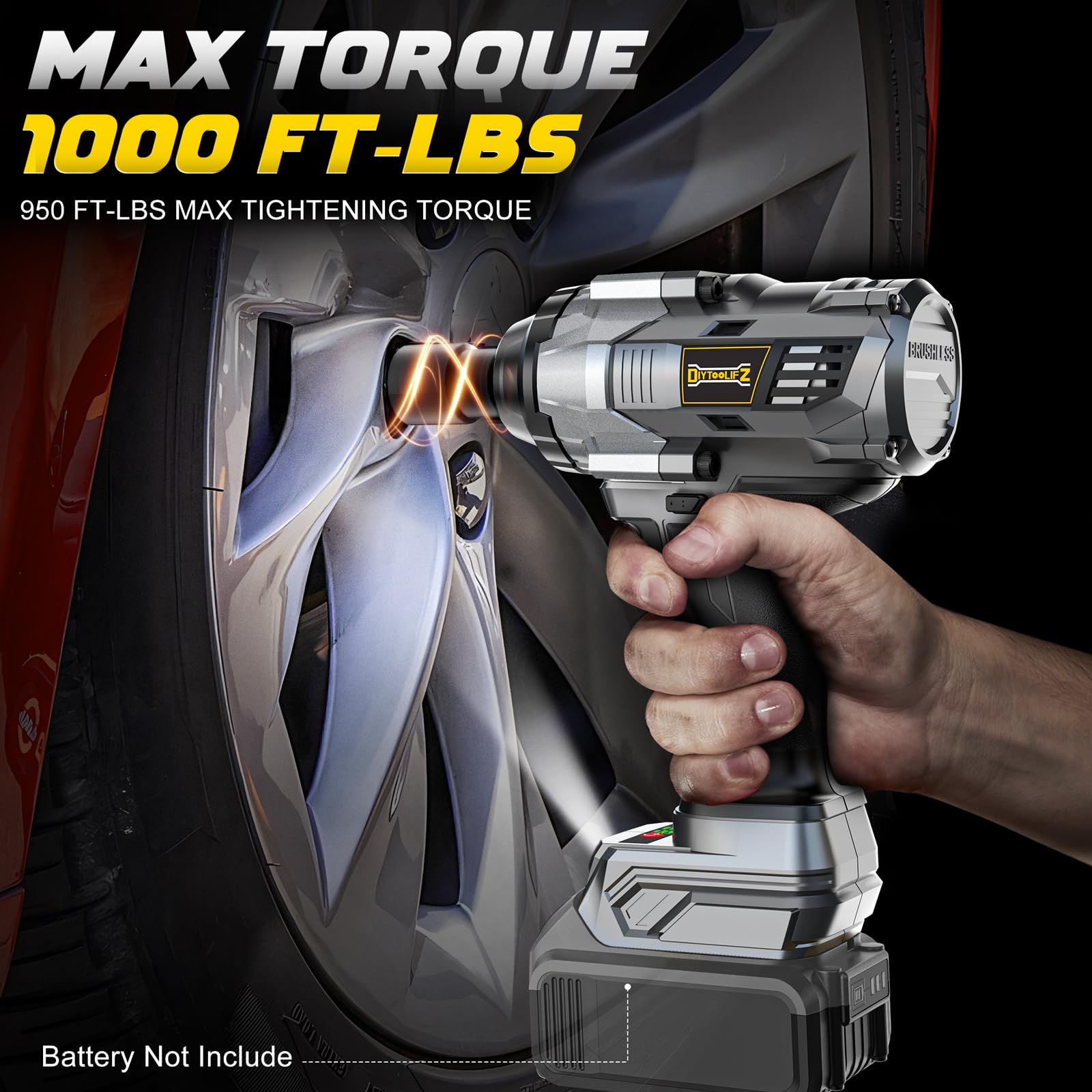 DIYtoolifz wrench demonstrates high torque capability for stubborn bolts