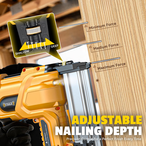 DIYtoolifz depth adjustment wheel for flush or countersunk nails