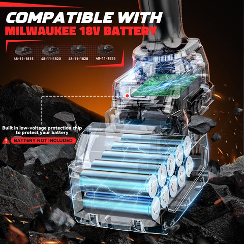 DIYtoolifz integrated LED work light improves visibility in tight spaces