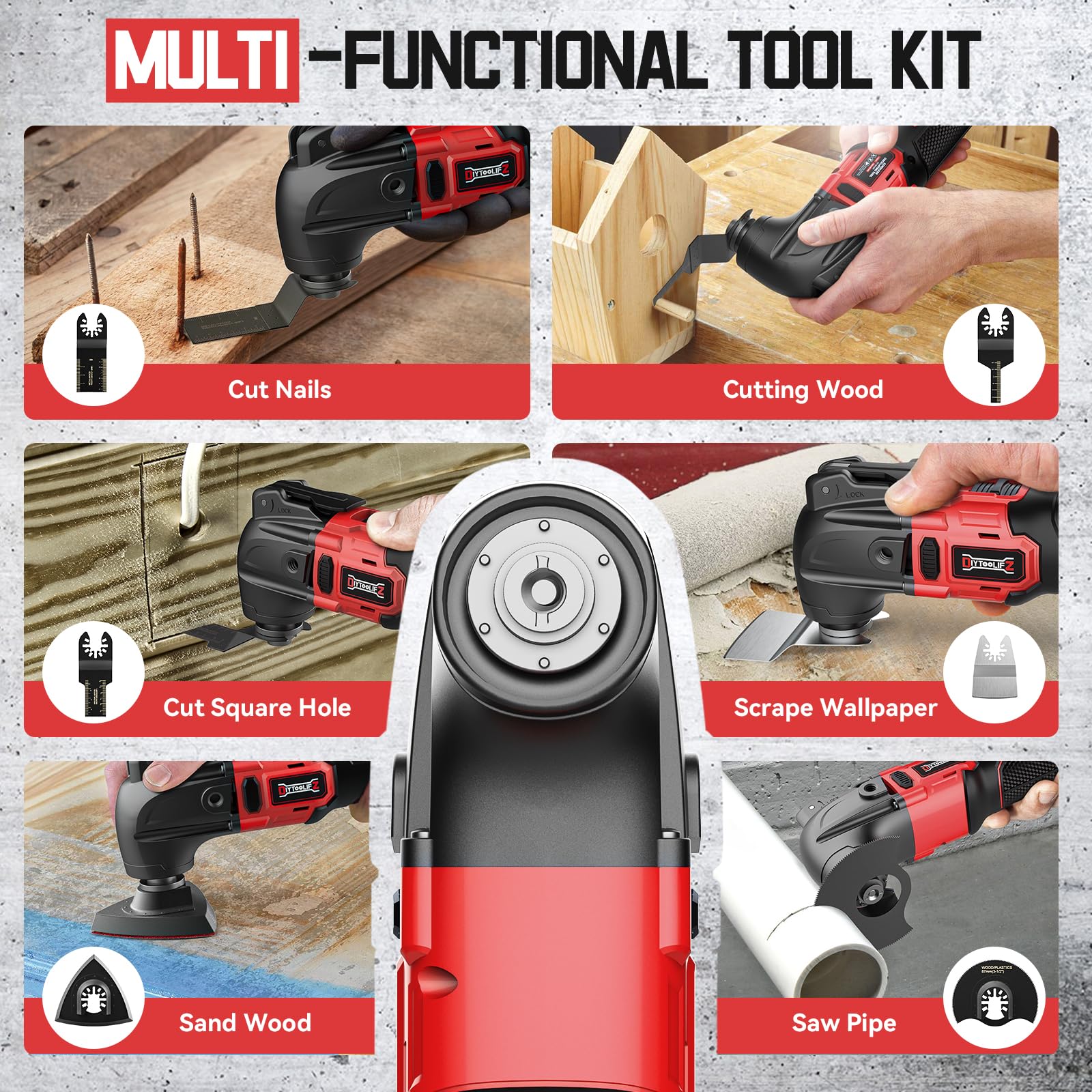 DIYtoolifz sanding pad holder enables smooth finishes