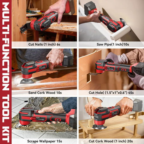 DIYtoolifz universal blade interface fits blades for cutting, sanding, scraping.