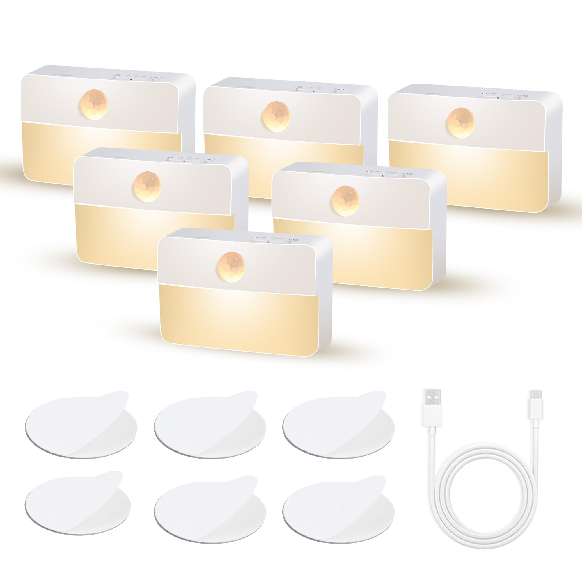 DJBoomy 35-lumen warm-3000K glow provides glare-free lighting for bedrooms.