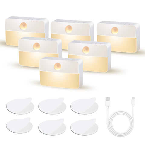 DJBoomy 35-lumen warm-3000K glow provides glare-free lighting for bedrooms.
