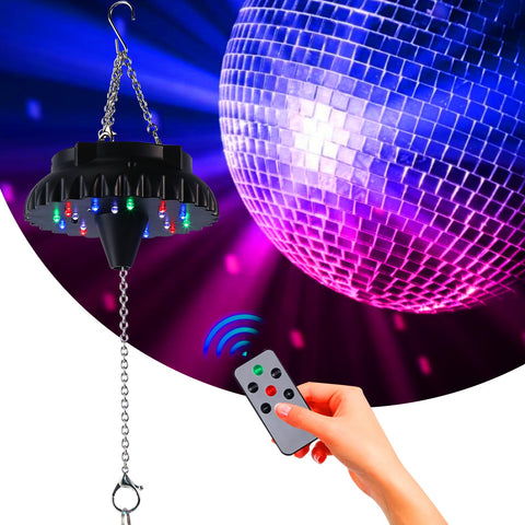 DJBoomy remote disco ball motor for effortless party control.