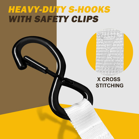 DJDAJIA ratchet buckle with cushioned handle for easy tightening.