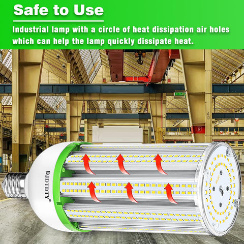 DJDTDTY bulbs in garage/workshop setting delivering reliable illumination