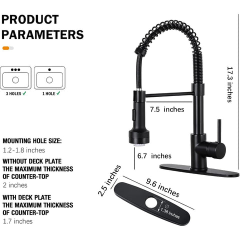 DJS single-handle-control for quick temperature and flow adjustments.