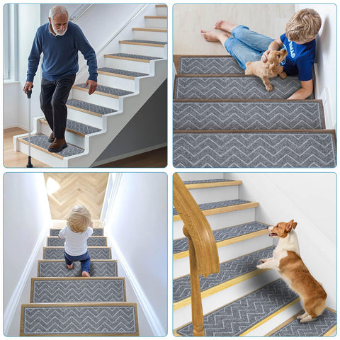 DK177 durable stair cover cushions feet and reduces noise