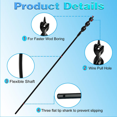 DKIBBITH 1-inch head diameter provides stable guidance in confined runs.