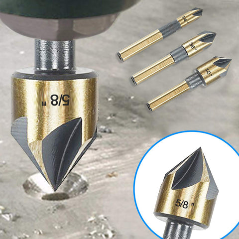 DKIBBITH high-speed steel with golden oxide finish resists corrosion