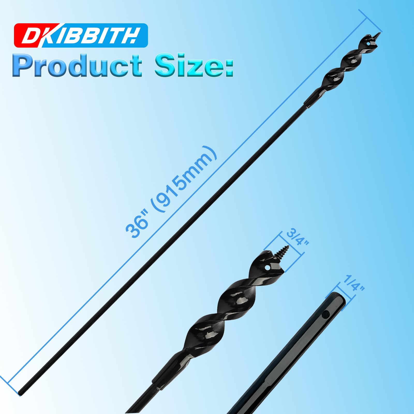 DKIBBITH fish-eye hole drill bit aids precise wire threading.