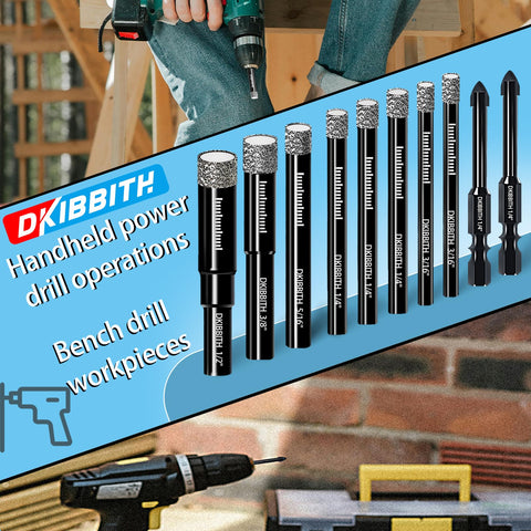 DKIBBITH heavy-duty case stores bits safely and organized