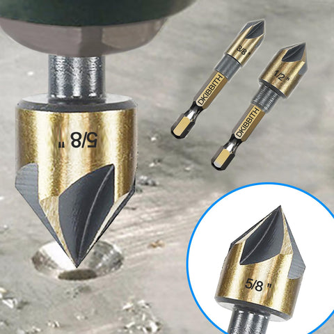 DKIBBITH countersink on plastics for flush hardware seating