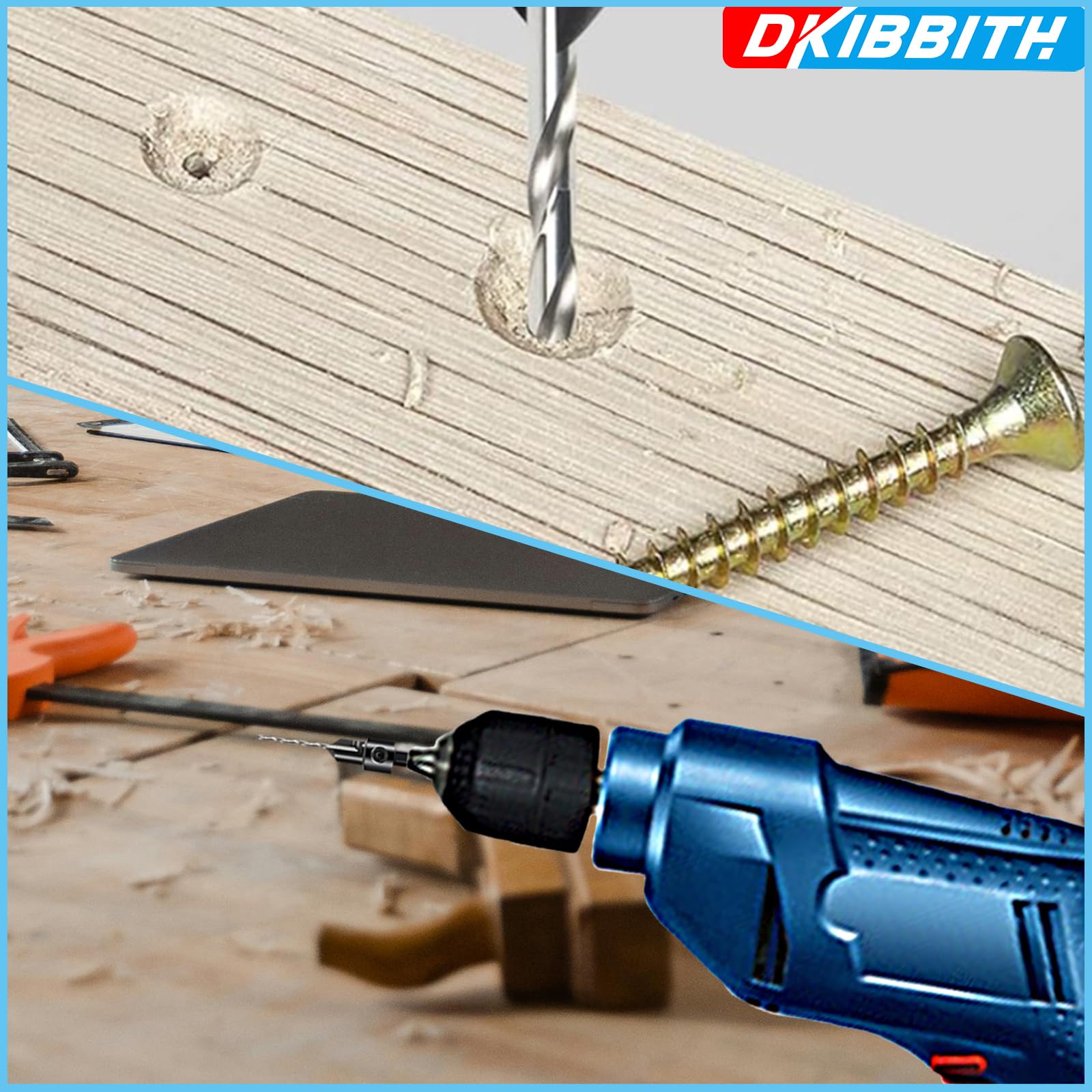 DKIBBITH rugged storage case keeping all parts protected and portable.