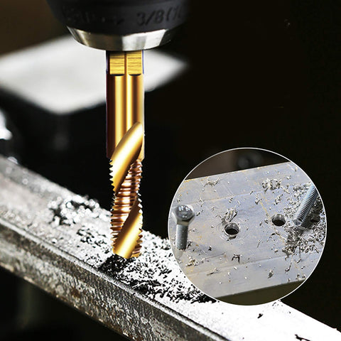 DKIBBITH three-in-one drill-tap-countersink for efficient one-step operations