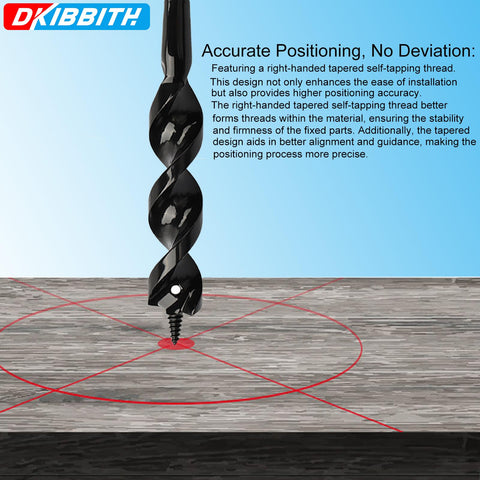 DKIBBITH three-quarter inch head offers stable torque during threading tasks.