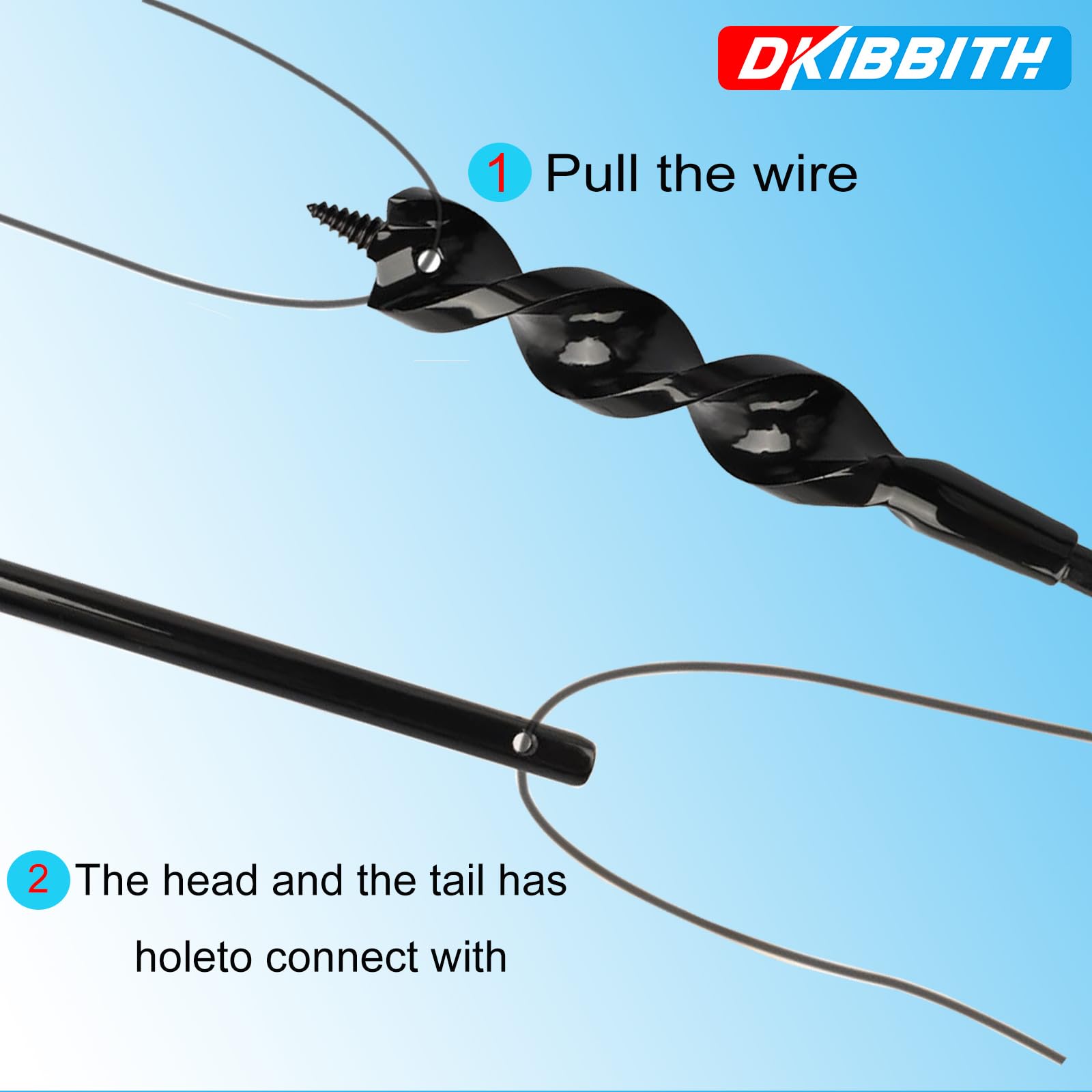 DKIBBITH versatile drill bit for walls, ceilings, and other spaces.