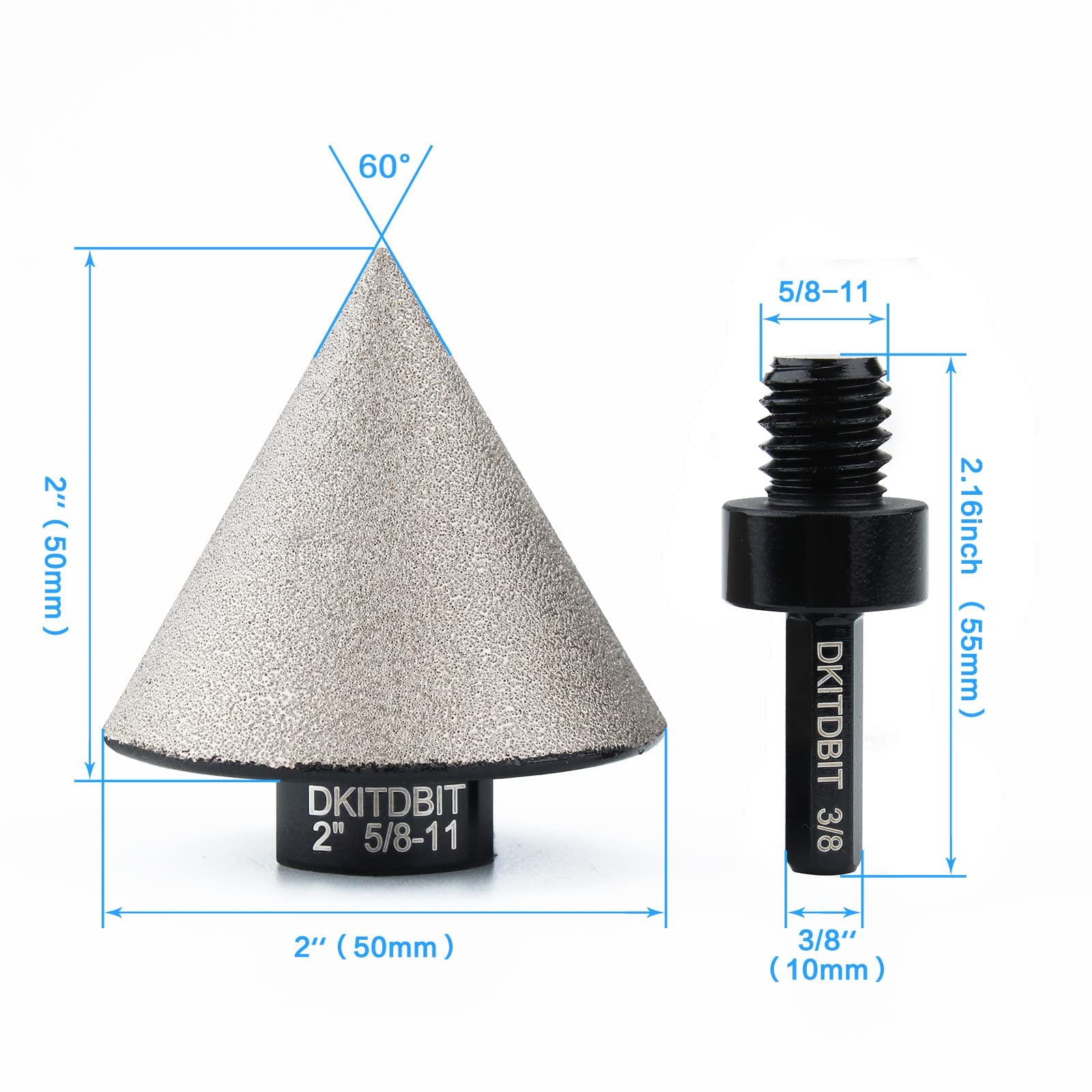 DKITDBIT hex shank adapter use for drills compatibility.