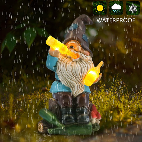 DKJOCKY gnome decor enhances courtyards, porches, and balconies