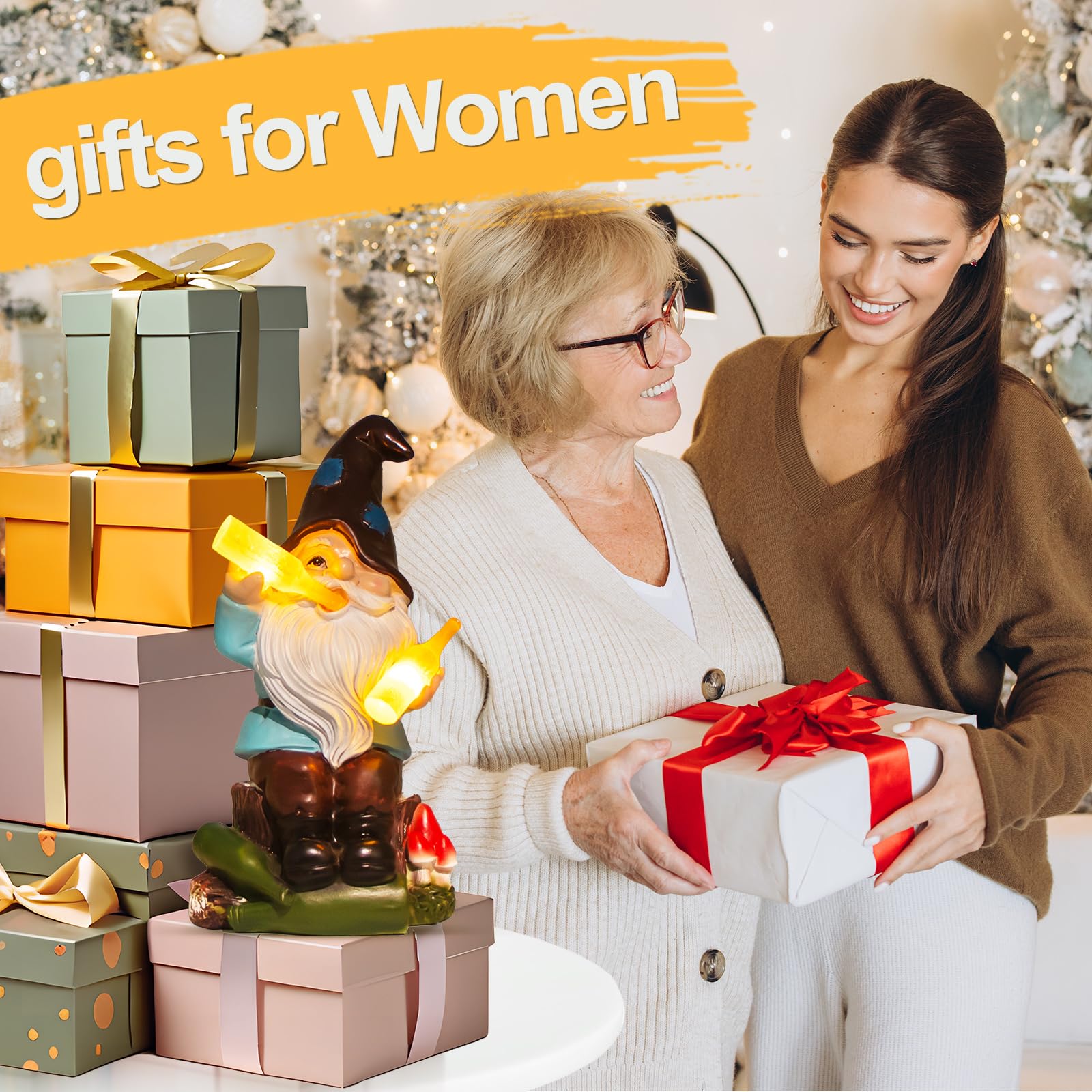 Gift-ready DKJOCKY gnome ideal for moms and grandmothers