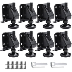 DkOvn leg leveler 8-pack packaging for stable setup on uneven floors.