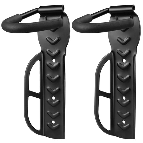 DkOvn wall-mount bike rack installed in a garage for organized storage