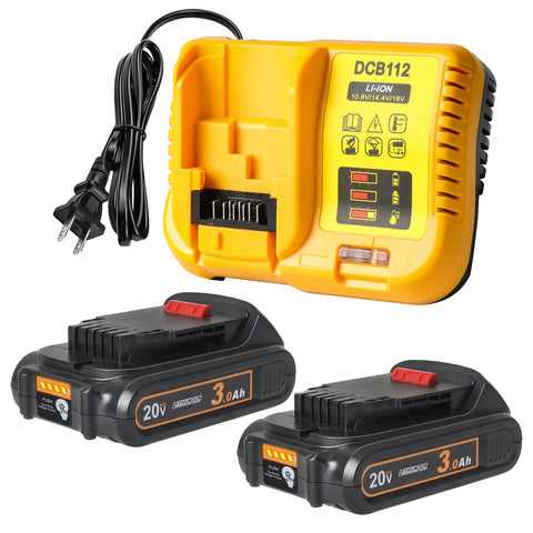 DKSIDKN 2-pack 3.0Ah batteries extend runtime for DeWalt 20V Max tools