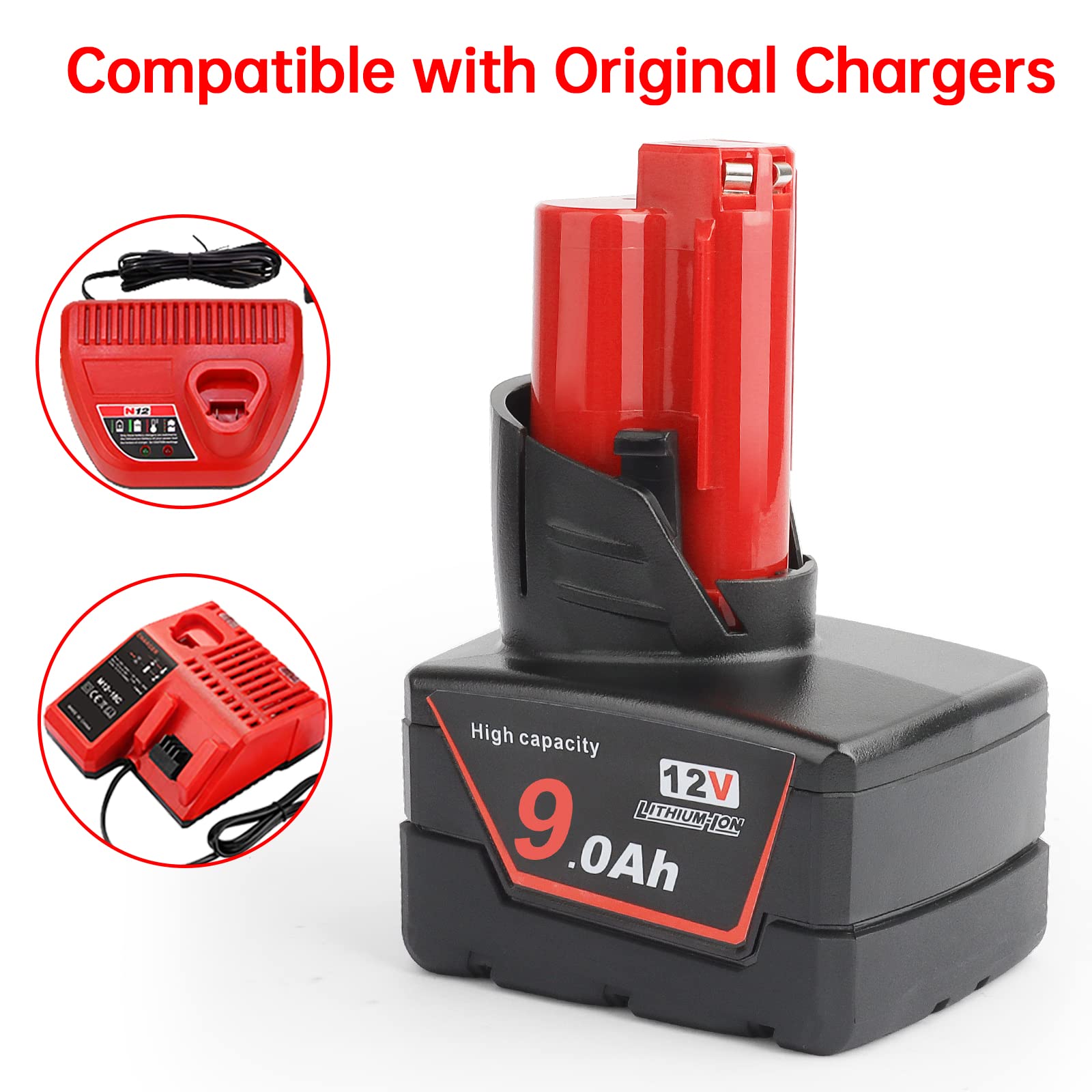 DKSIDKN compatibility with Milwaukee 12V models enhances workflow.