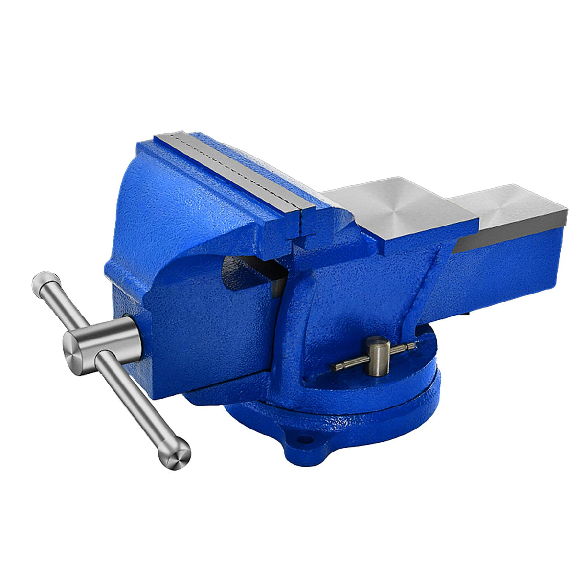 D LIAN DONG bench vise with 6-inch jaw for secure woodworking clamping