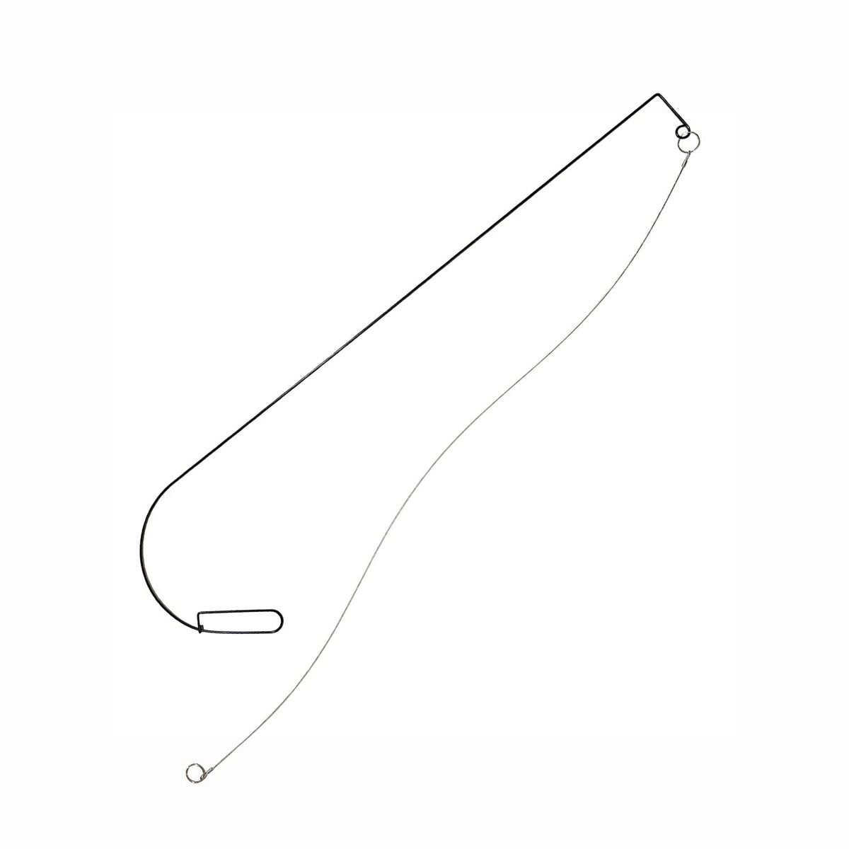 Dlincat stretch lever opening tool front view showing durable stainless steel construction for reliable handling.