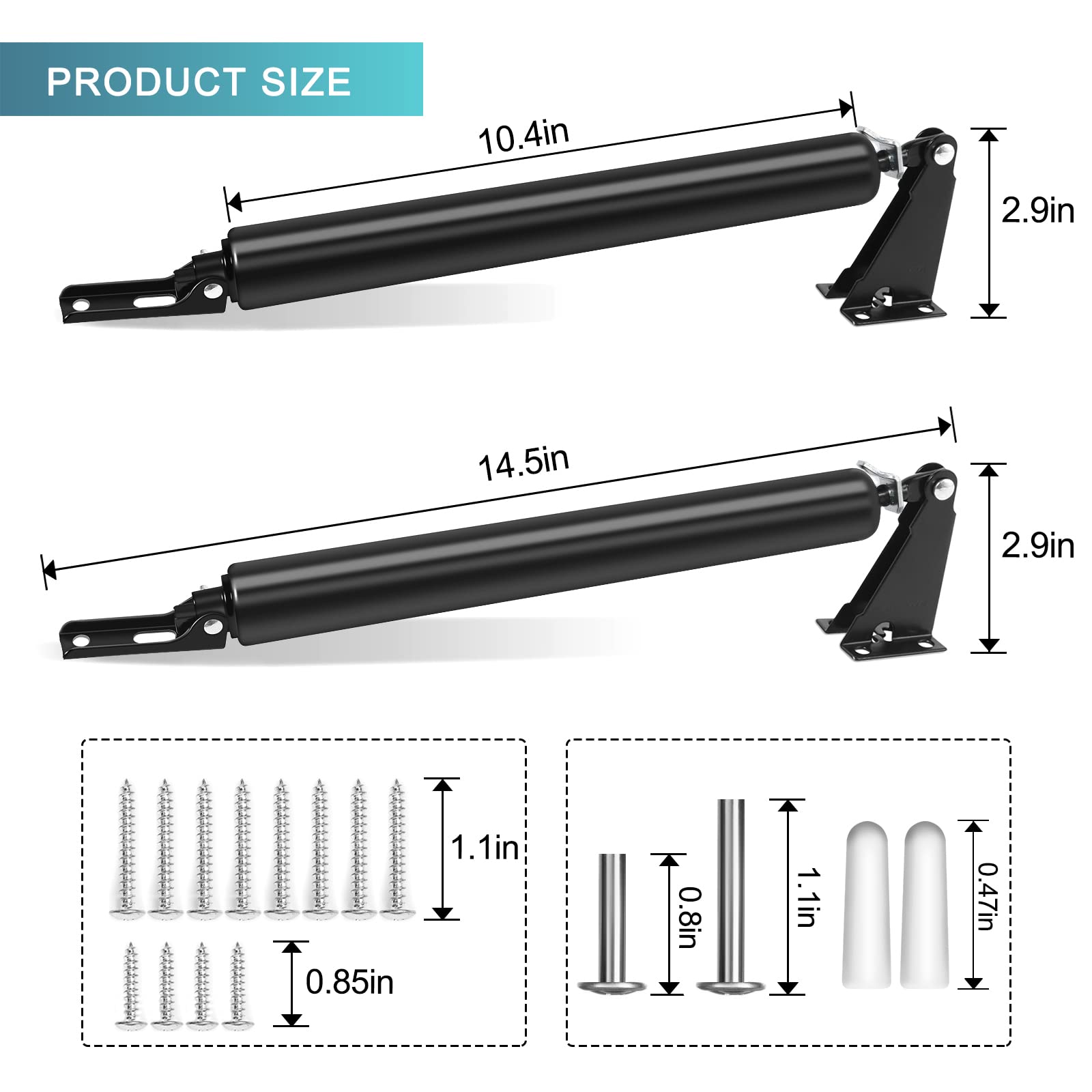 Dluno storm door closer installation angle demonstrates hinge-friendly mounting and smooth operation