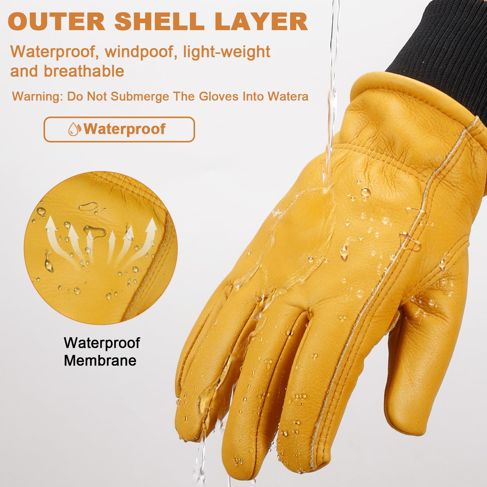 DLY gloves with reinforced palm patch for enhanced durability and grip