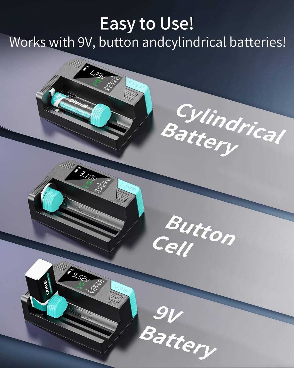 DLYFULL compact design fits in desks or drawers for convenience.
