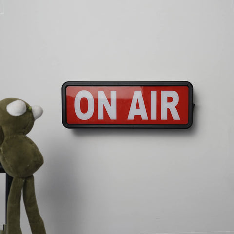 DMKYDM ON AIR ambient glow by window display for appeal