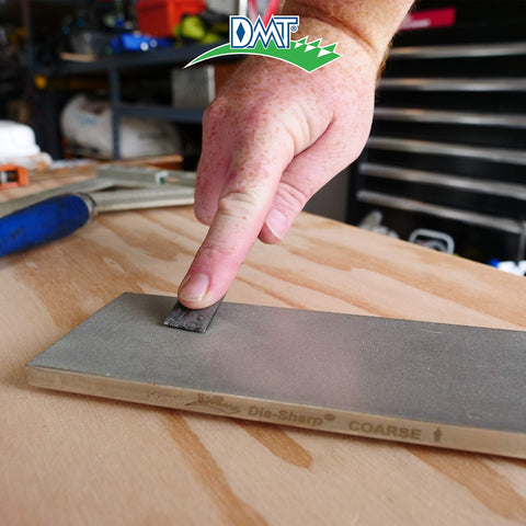 DMT D8C suits knives and pointed tools for versatile use.