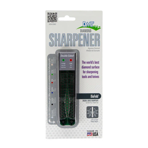 DMT Diafold folding handles protect the sharpener during storage