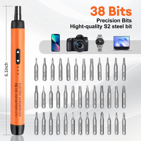 Precision bit collection enables varied fasteners with control