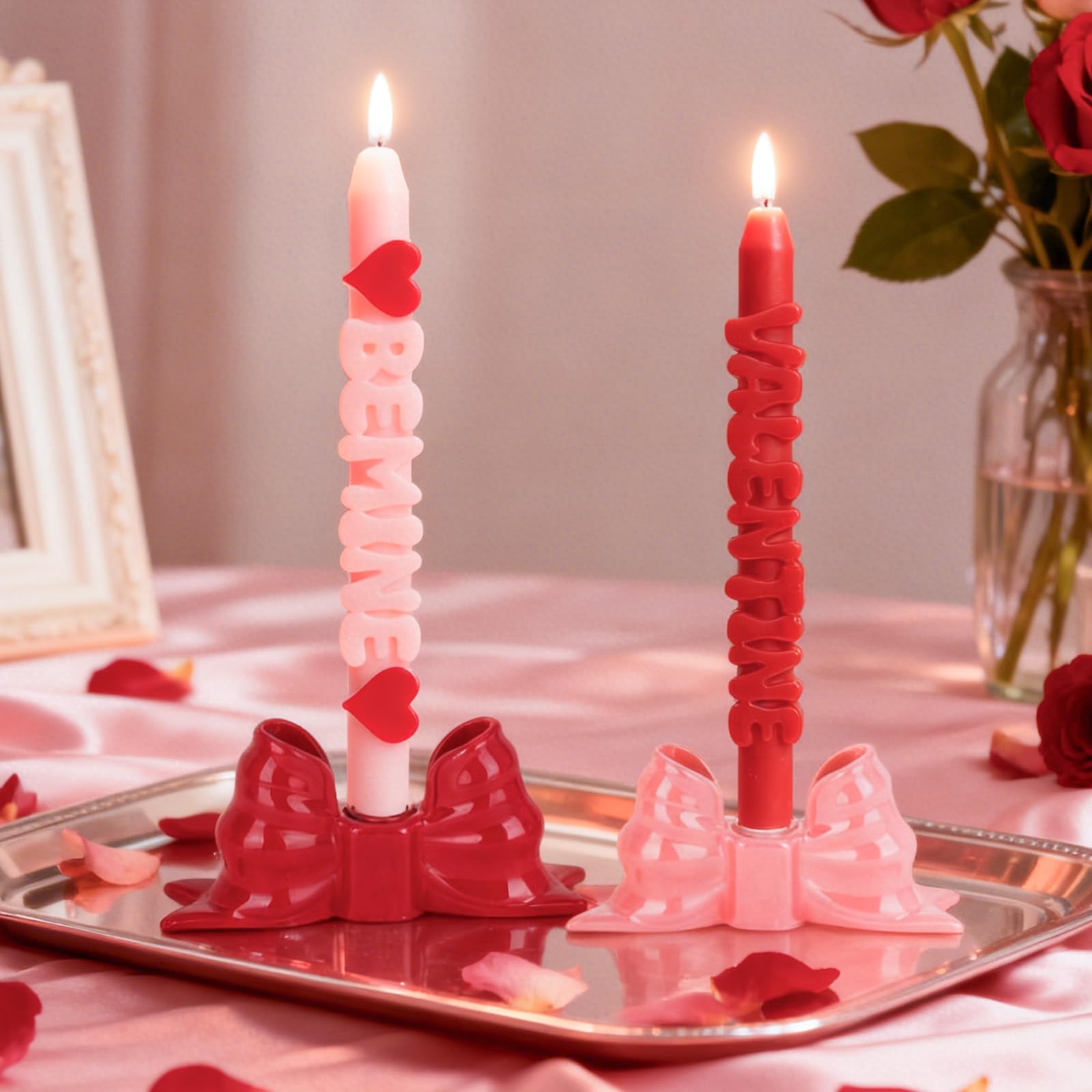 DN DECONATION candles as wedding decor accents