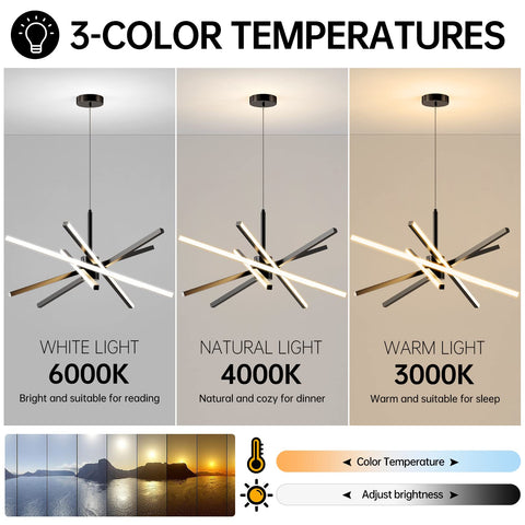 Dniwmdd acrylic shades art-nouveau fixture for refined ambient lighting.